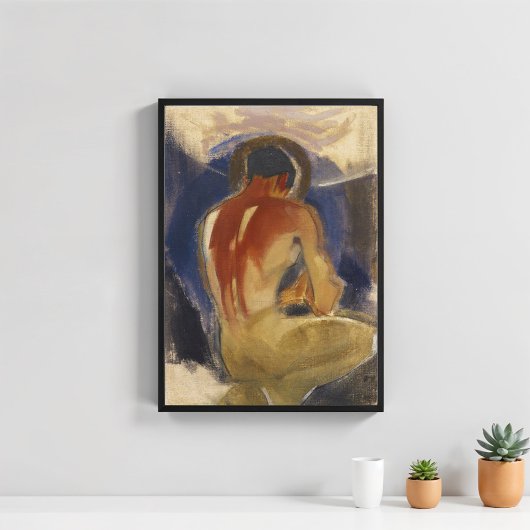 Poster Robber à la porte du Paradis, Helene Schjerfbeck