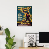 Poster Robbie le robot planète interdite (Bureau à domicile)