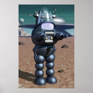 Poster Robby le robot