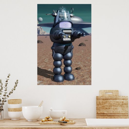 Poster Robby le robot (Cuisine)