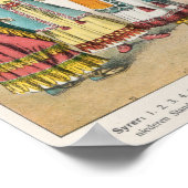 Poster Robe asiatique précoce, de 'Trachten der (Coin)