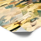 Poster Robe Blanche Marcher sur le littoral de la plage T (Coin)