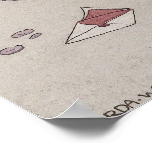 Poster Robe de Gabardine (Coin)