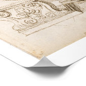 Poster Robe de marche, plaque de mode du Re d'Ackermann (Coin)