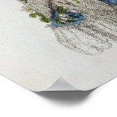 Poster Robe de marche, plaque de mode du Repo d'Ackermann (Coin)