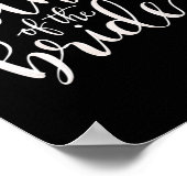 Poster Robe de mariée mère de la mariée (Coin)