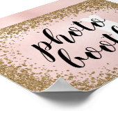 Poster Robe de mariée pailletée rose qui rougit Robe de m (Coin)