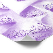 Poster Robe de parties scintillant violet argent Quincean (Coin)