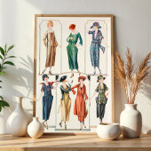 Poster Robe de printemps. (1920)