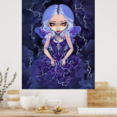 Poster Robe de tempêtes ART IMPRIMER Fée gothique (Cuisine)