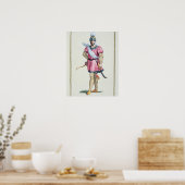 Poster Robe d'un soldat normand de 'Receuil des Estamp (Cuisine)