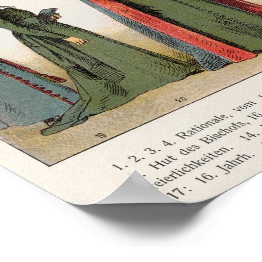 Poster Robe ecclésiastique (Coin)