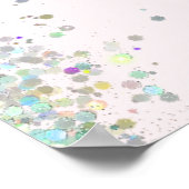 Poster Robe Parties scintillant rose Cheveux clair Piroue (Coin)