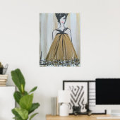 Poster Robe poupée bébé (Bureau à domicile)