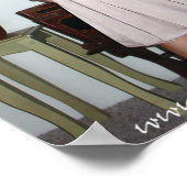 Poster Robe rose (Coin)