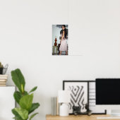 Poster Robe rose (Bureau à domicile)