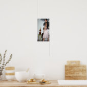 Poster Robe rose (Cuisine)