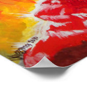 Poster Robe rouge (Coin)