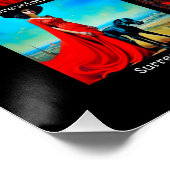 Poster Robe rouge Chien noir mouvements d'art (Coin)