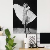 Poster Robe style Flapper, années 1920 (Bureau à domicile)