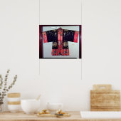 Poster Robe taoïste avec Tai Chi Yin et Yang (Cuisine)