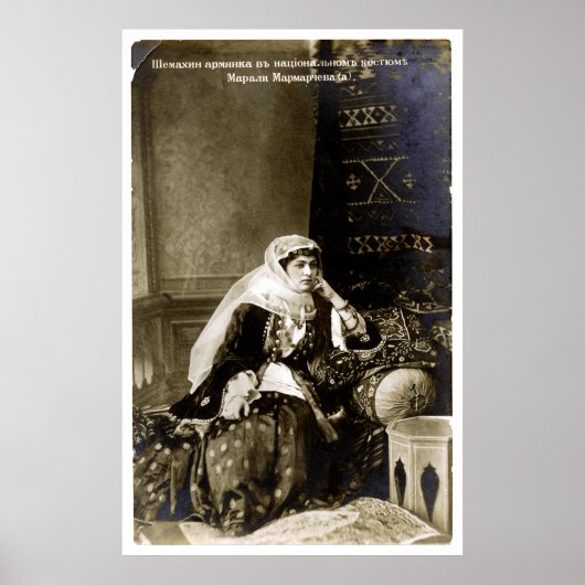 Poster Robe traditionnelle arménienne, vers les années 18 (Devant)