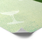 Poster Robe verte de lapin (Coin)