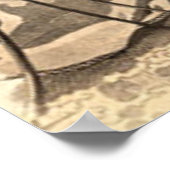 Poster Robe Victorienne Avec Bow Rose (Coin)