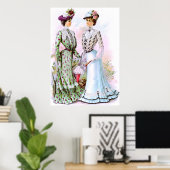 Poster Robe Vintage 1901 (Bureau à domicile)