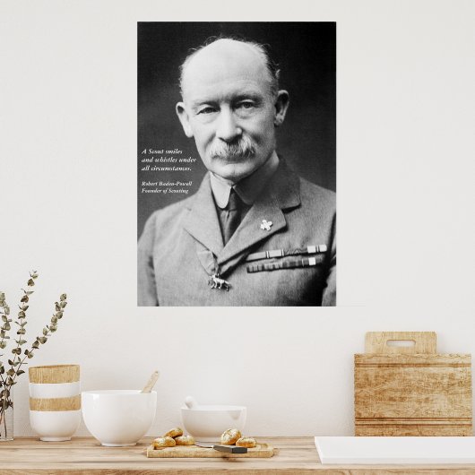 Poster Robert Baden-Powell (Cuisine)