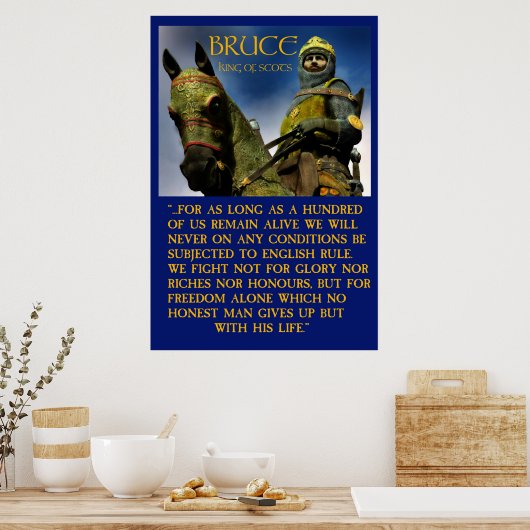 Poster robert bruce roi des écossais (Cuisine)