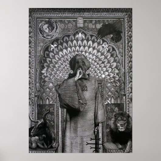 Poster Robert Buratti - L'Hierophant (Devant)