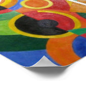 Poster Robert Delaunay Art abstrait (Coin)