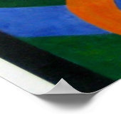 Poster Robert Delaunay art : Rythme (Coin)