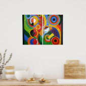 Poster Robert Delaunay art : Rythme (Cuisine)