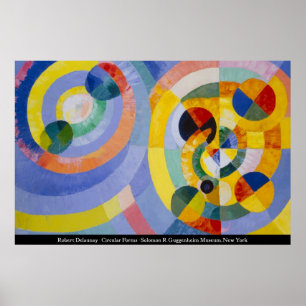Poster Robert Delaunay - Circular Forms