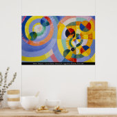 Poster Robert Delaunay - Formes circulaires (Cuisine)