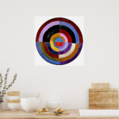 Poster Robert Delaunay Peinture classique d'art Abstrait (Cuisine)