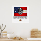 Poster Robert E Lee (patriote du sud) (Cuisine)