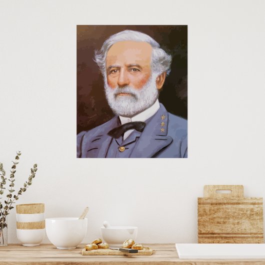 Poster Robert E. Lee Peinture (Cuisine)