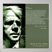 Poster Robert Frost (Devant)