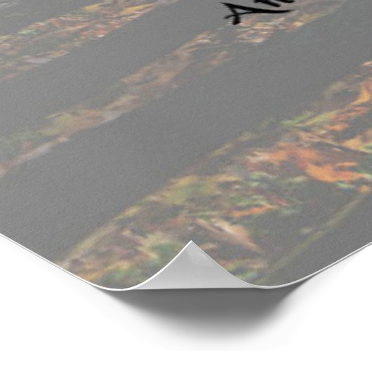 Poster Robert Frost, mon invité de novembre (Coin)