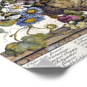 Poster Robert Furber - Octobre - Douze Mois (Coin)