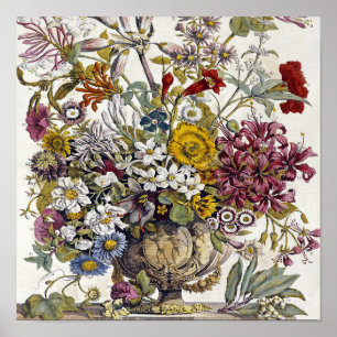 Poster Robert Furber - Octobre - Douze Mois