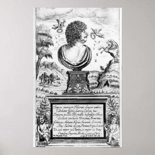 Poster Robert Herrick, gravé par l'artiste (Devant)