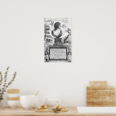 Poster Robert Herrick, gravé par l'artiste (Cuisine)