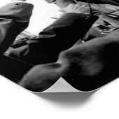 Poster Robert Kennedy Pressing The Flesh - 1968 (Coin)