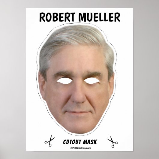 Poster ROBERT MUELLER Masque Halloween (Devant)