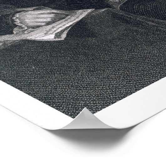 Poster Robert R. Livingston, gravé par E. Mackenzie (fr. (Coin)