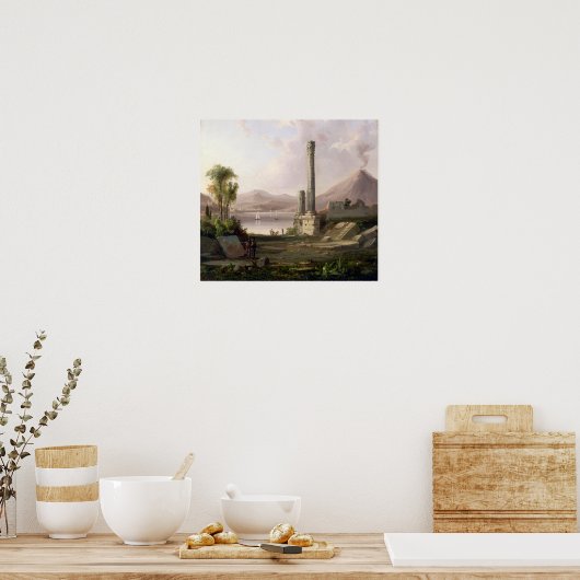Poster Robert S. Duncanson Pompeii (Cuisine)